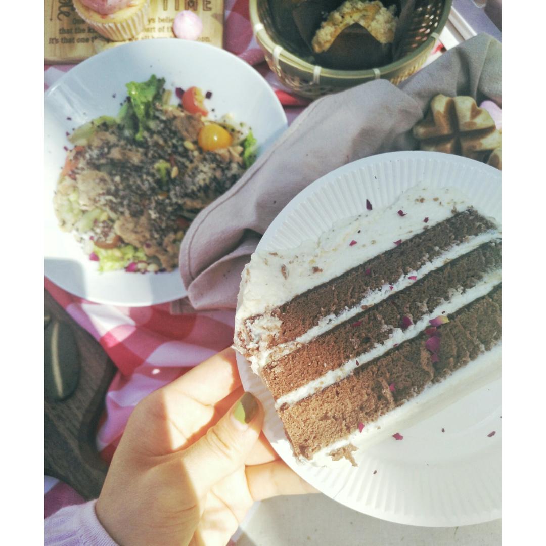 巧克力漩涡蛋糕（奶酪霜）