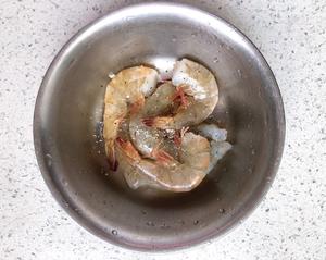 海虾炒豆角的做法 步骤4