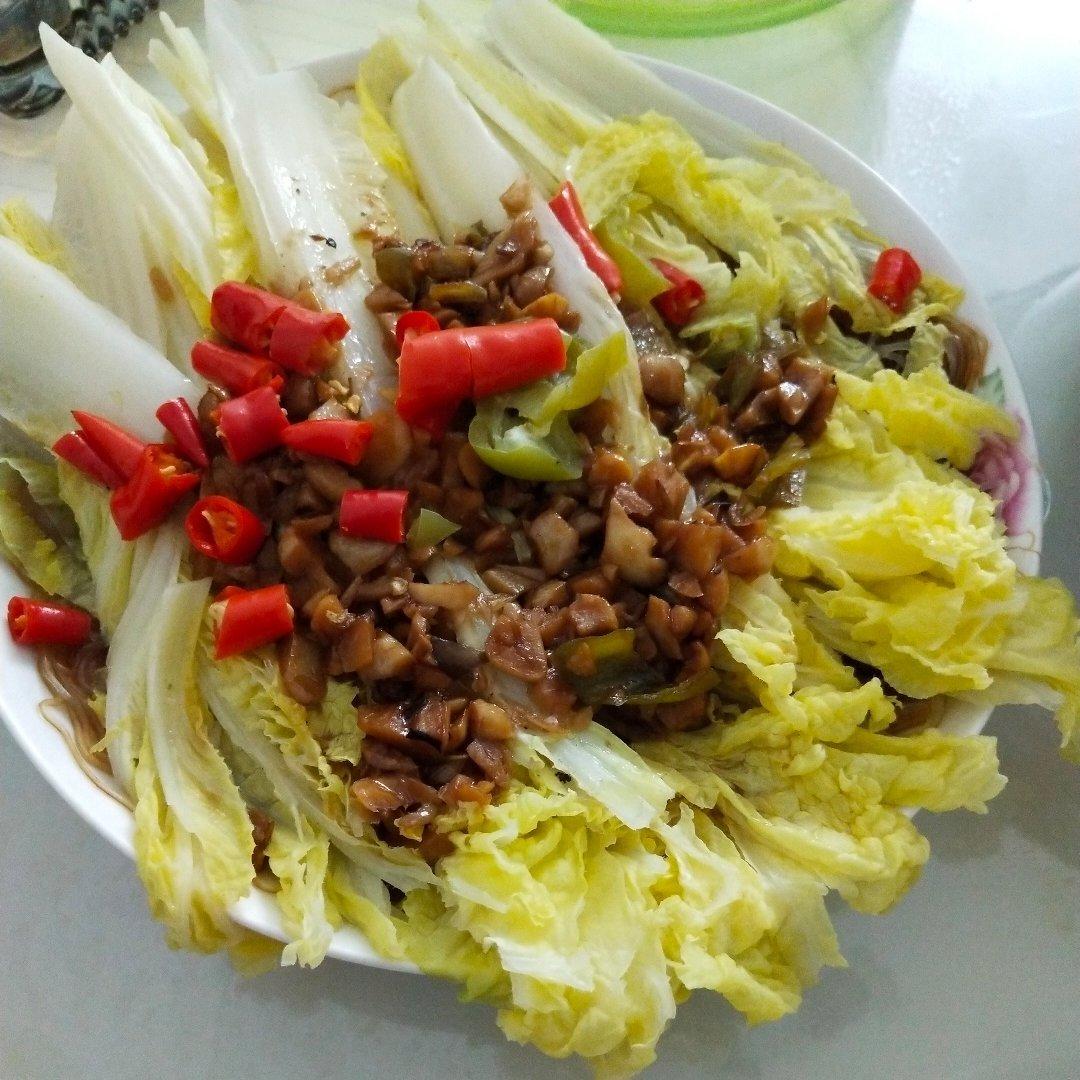 蒜蓉粉丝蒸娃娃菜