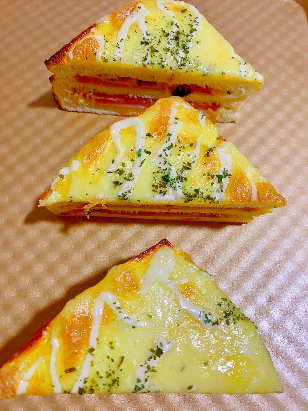 超级好吃的黄金三明治🥪