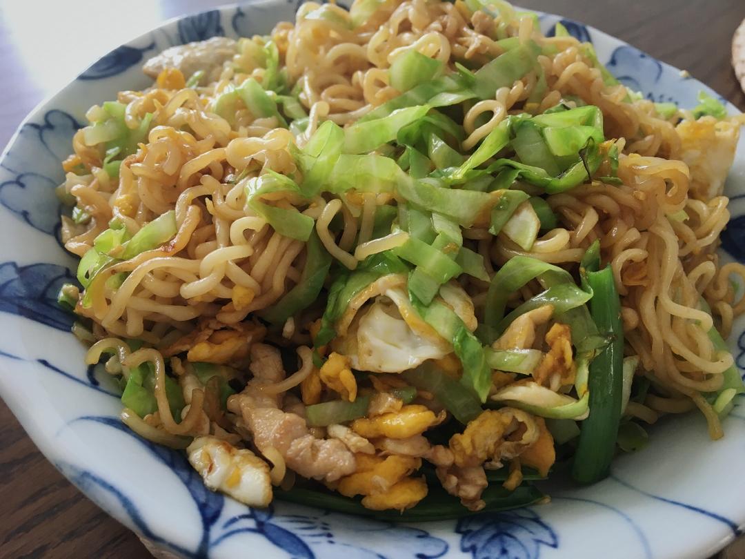 炒方便面