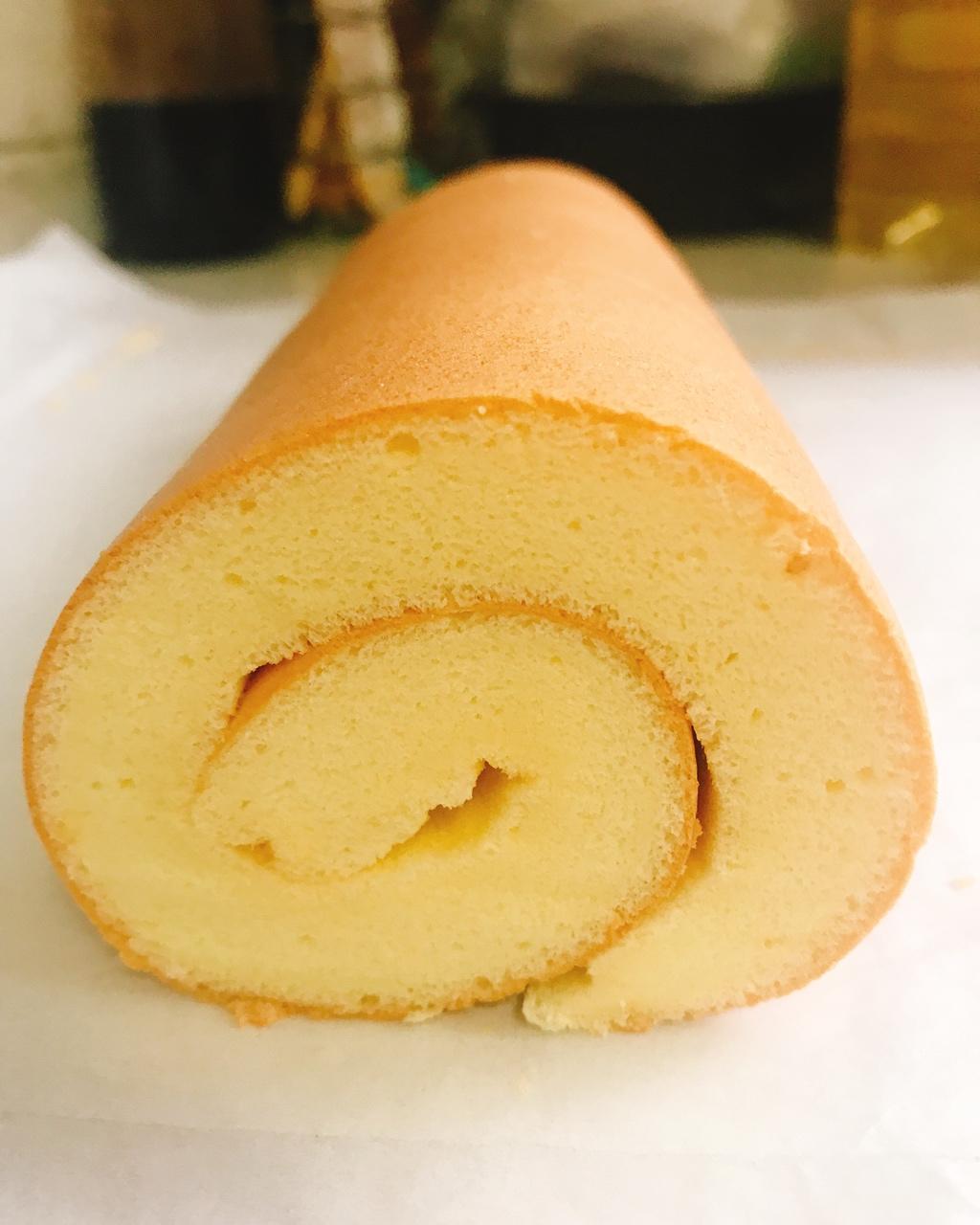 不开裂，不掉皮完美原味蛋糕卷