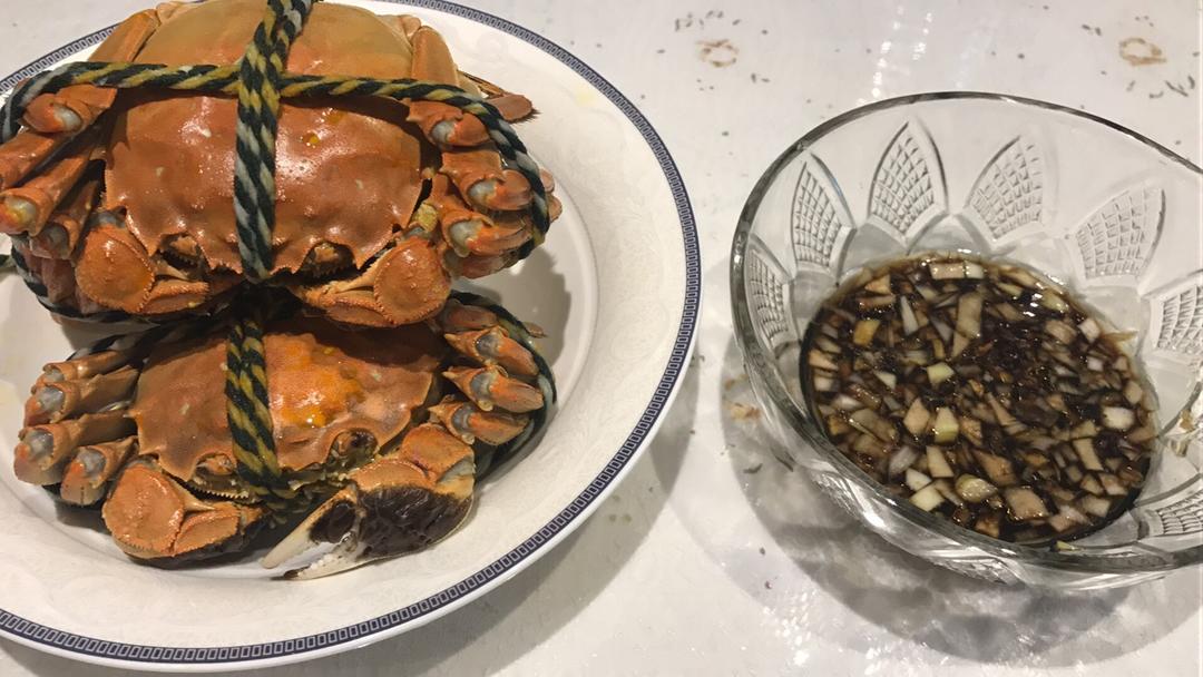 清蒸大闸蟹