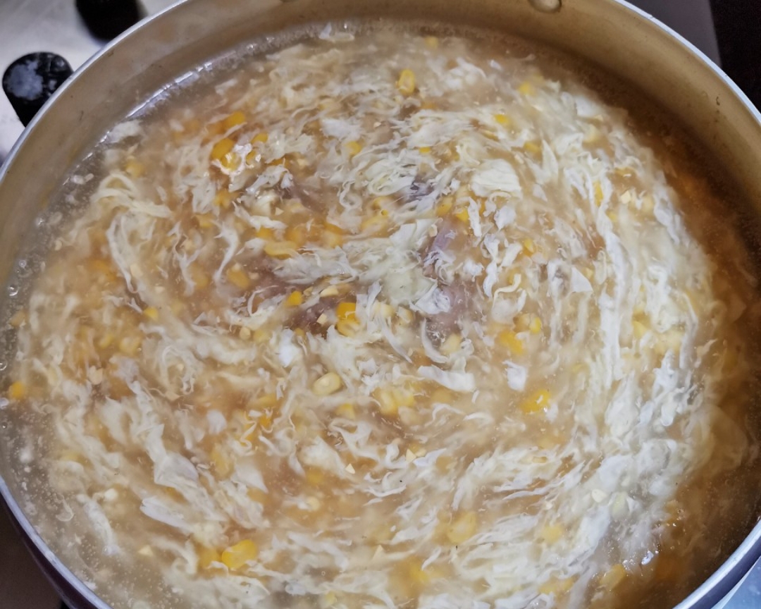 鸡蛋玉米汤羹的做法