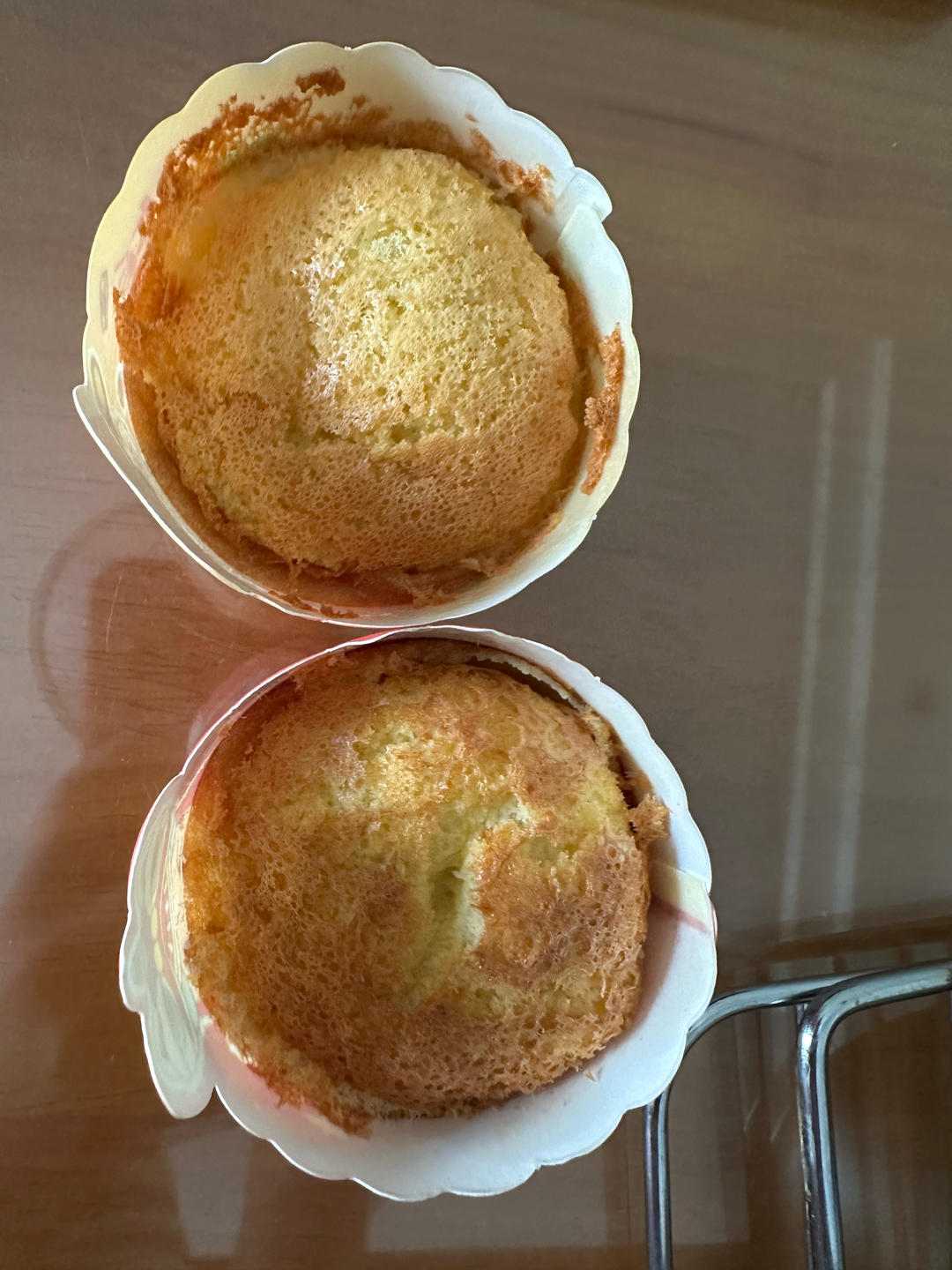 纸杯蛋糕 8寸戚风蛋糕的量