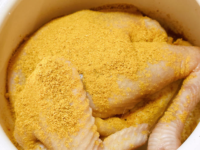 自制盐焗鸡粉的做法