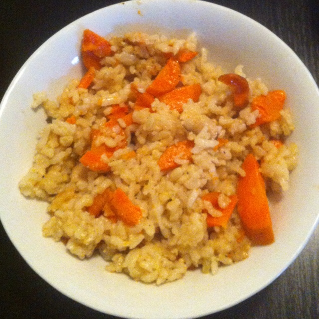 胡萝卜焖饭