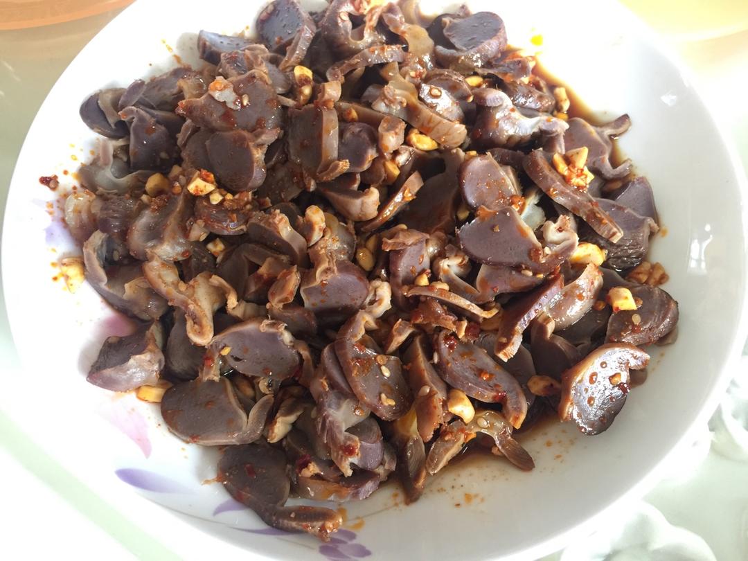feggari做的凉拌鸡胗!