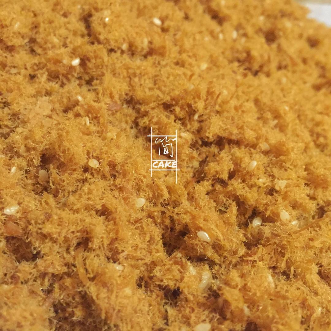 肉松黄蓉青团（菠菜汁）