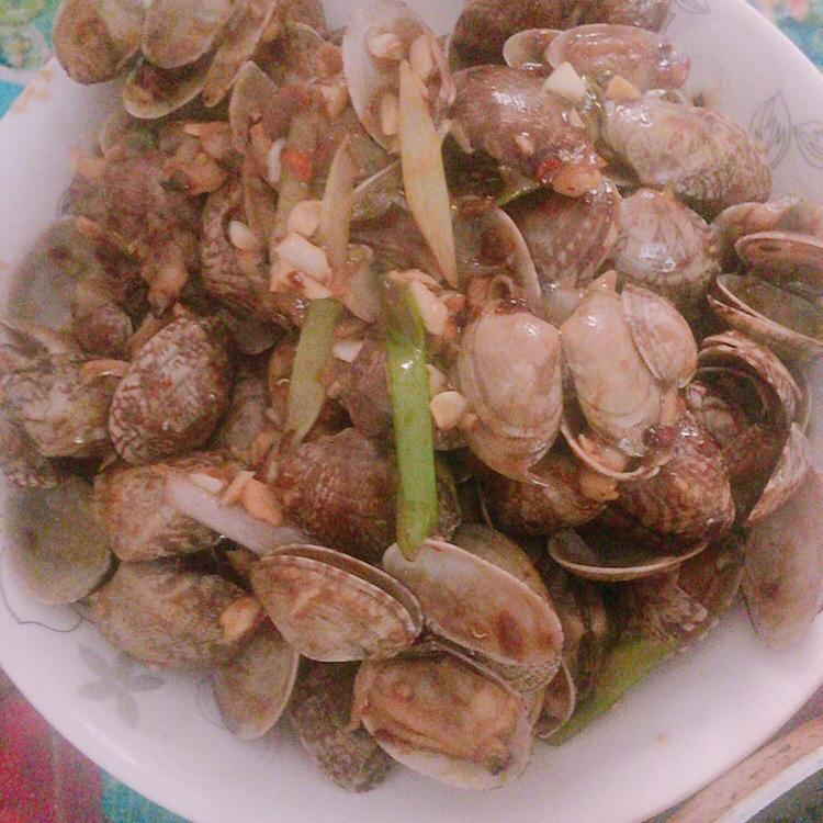 爆炒花甲