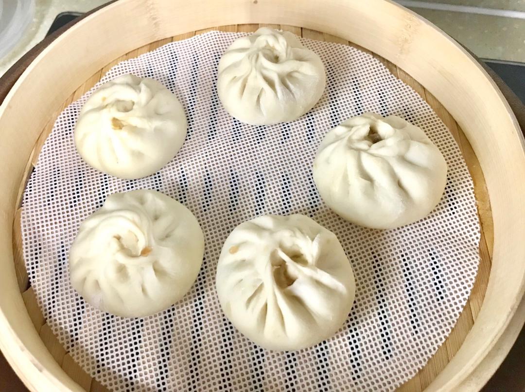 猪肉包子（附视频。一次性发酵。）