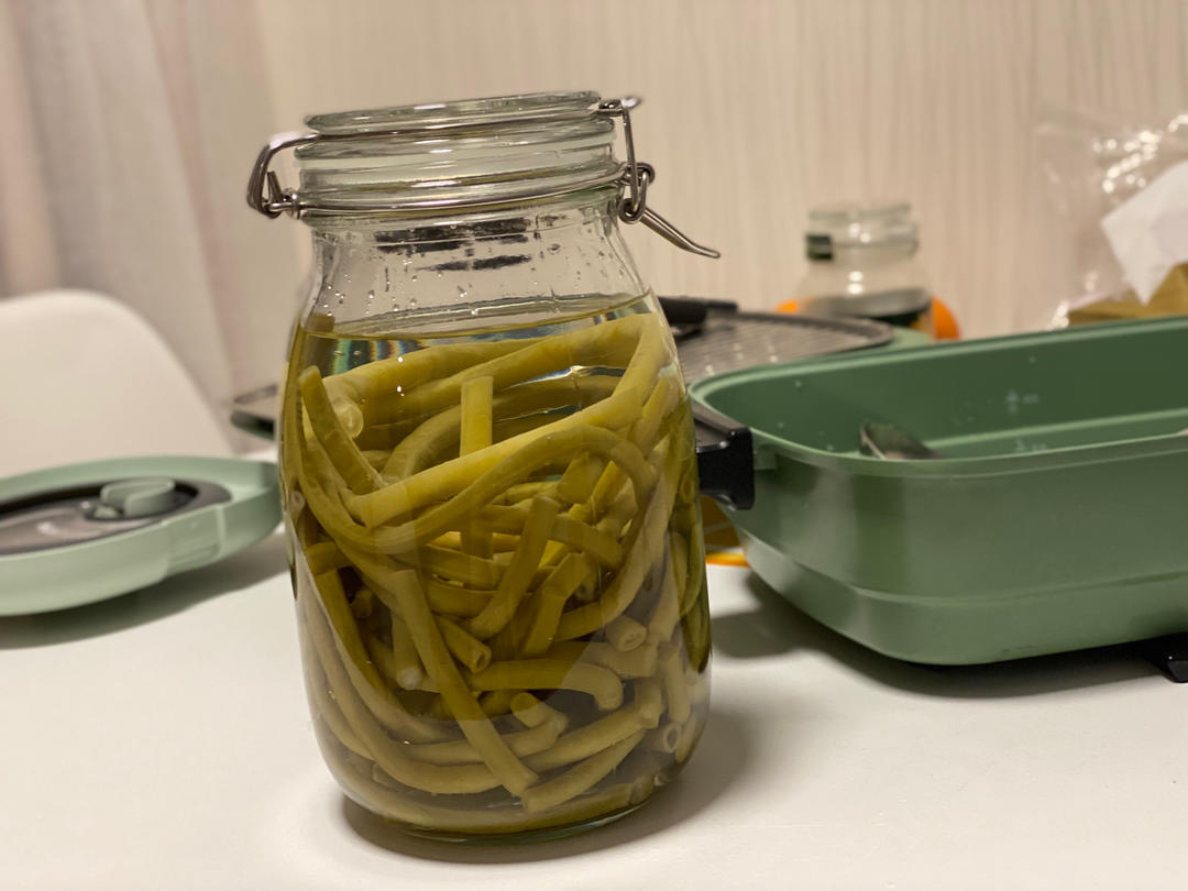 简单粗暴版——泡酸豆角