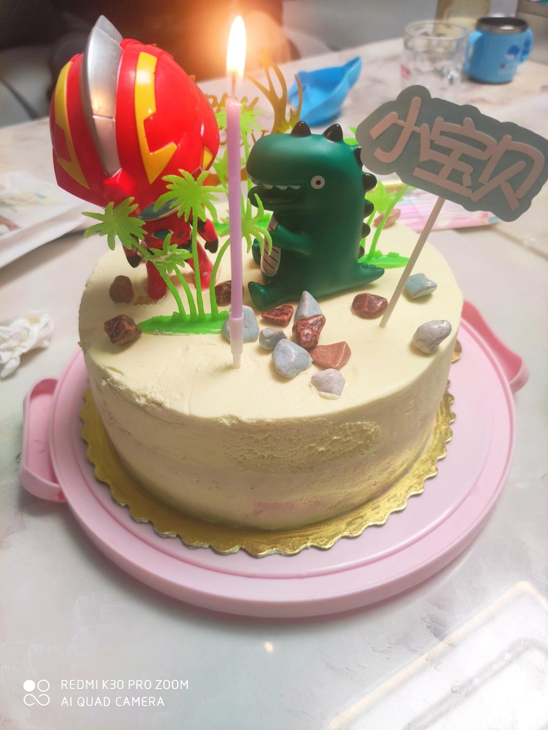 十寸小男孩生日蛋糕