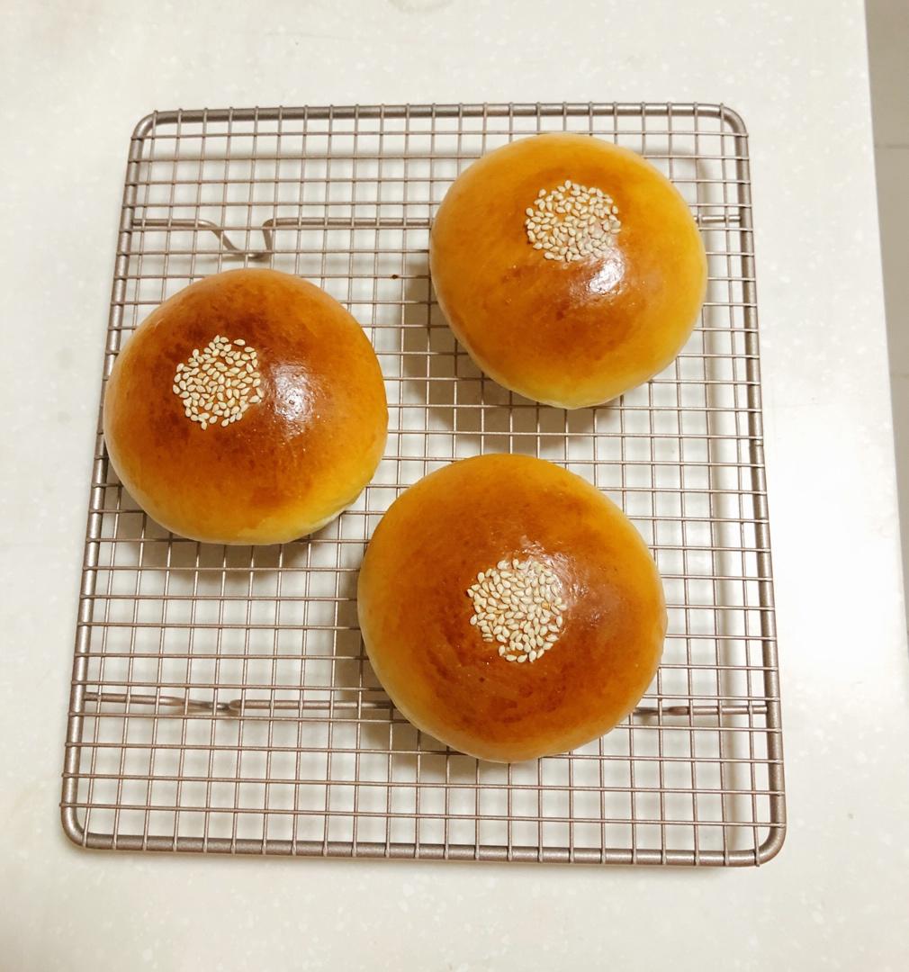 温柔的“中种奶油红豆面包”