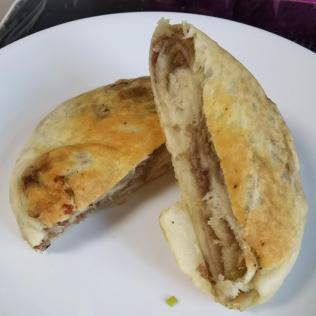 复刻回民街的千层牛肉馅饼