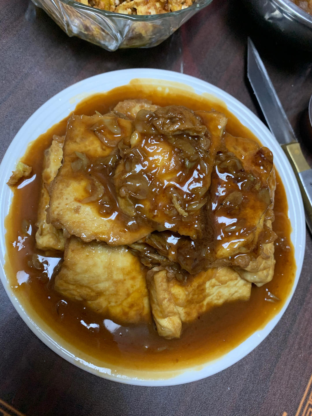 最下饭的锅塌豆腐