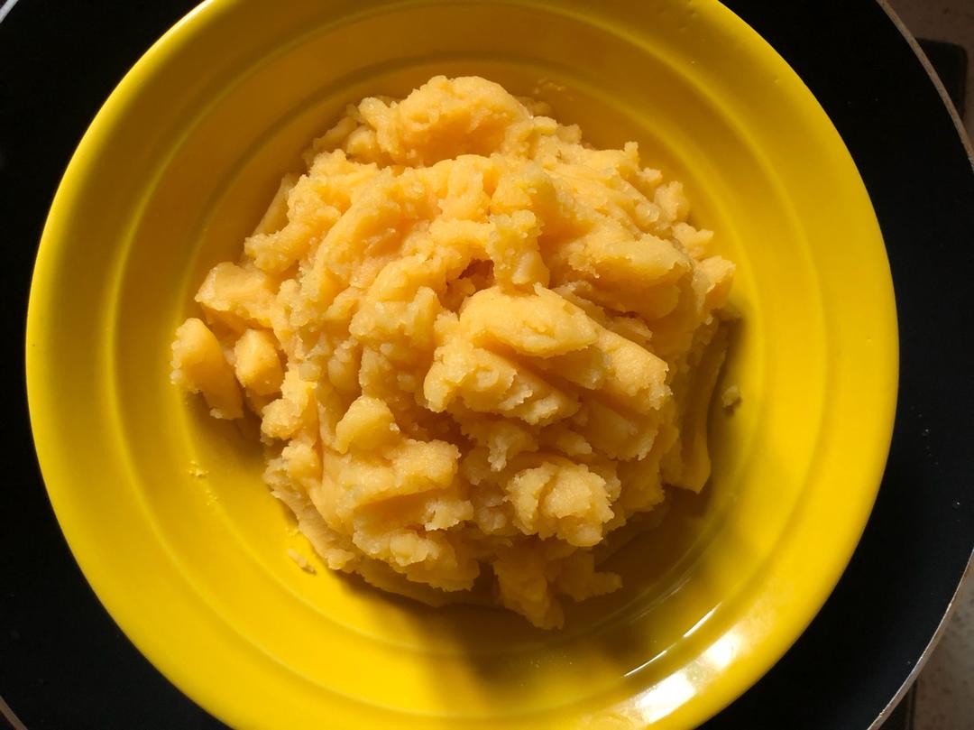 晴岚满天做的金沙奶黄馅