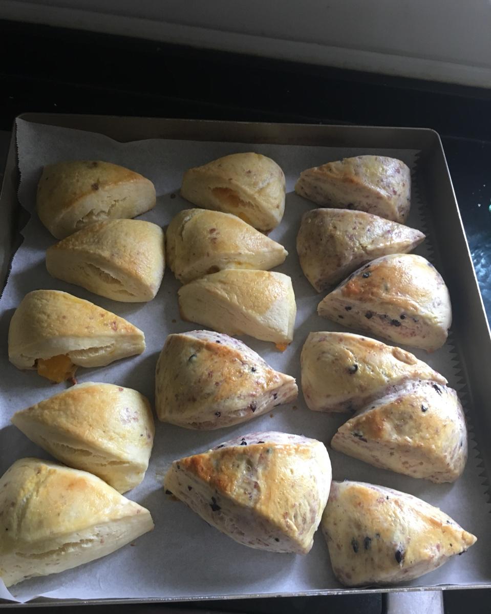 葡萄干司康（酵母版）