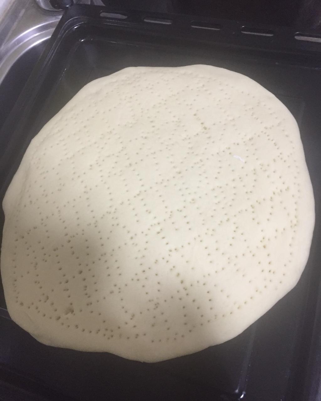 八寸披萨饼皮（四个）制作