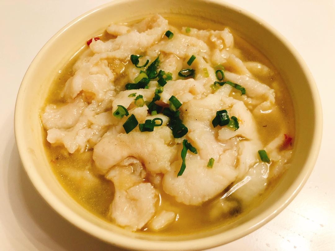 秋慧紫做的酸菜巴沙鱼