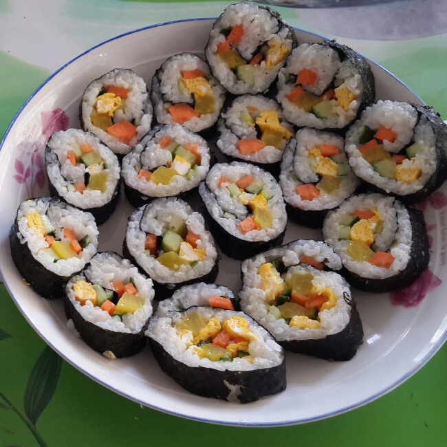 韩式紫菜包饭