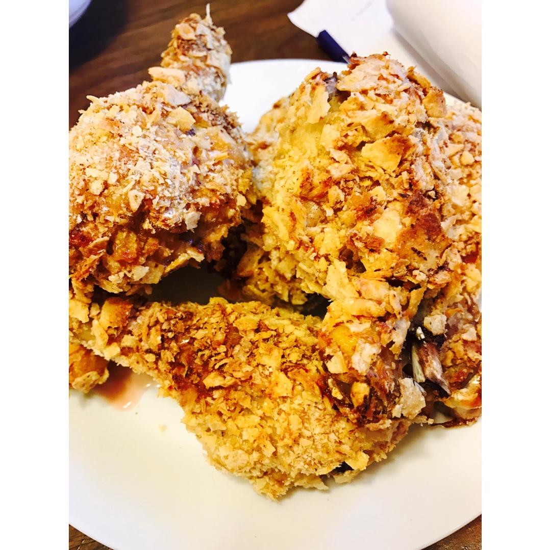 脆皮烤鸡腿