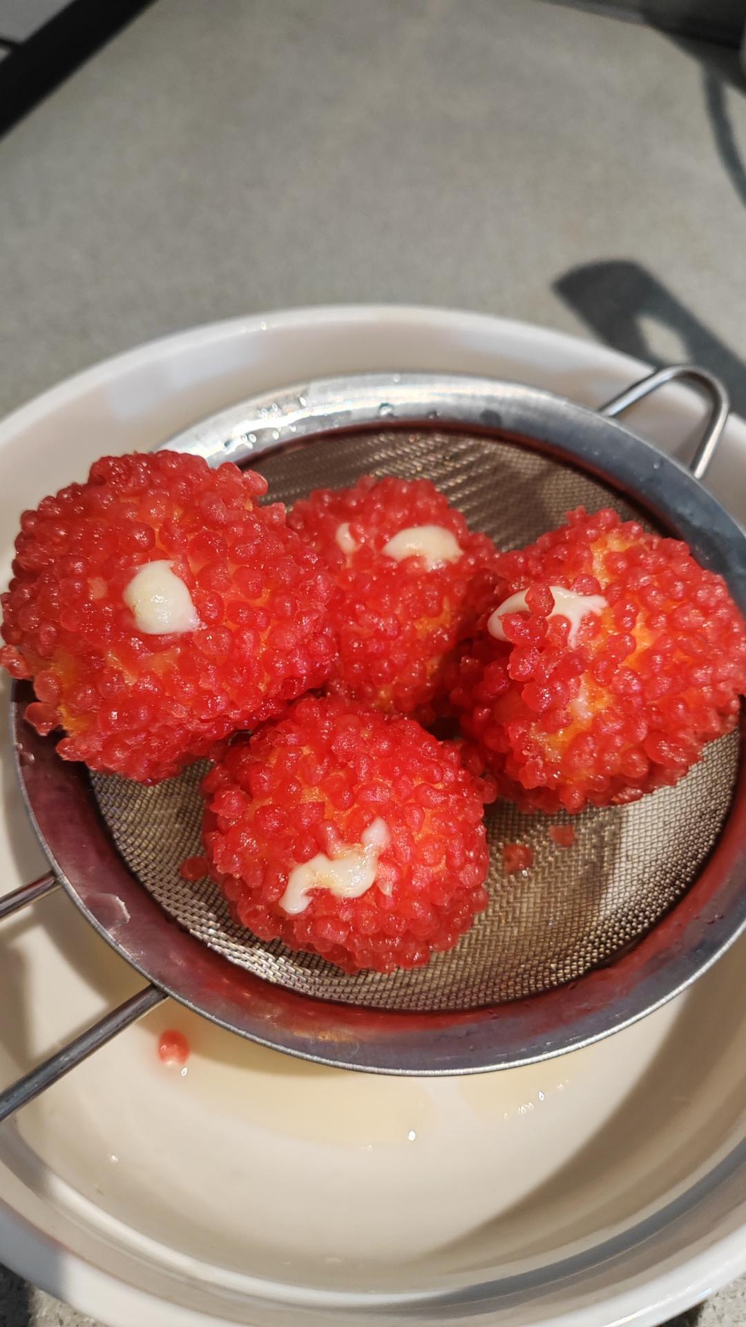 【荔枝芝士虾球】咸鲜浓香假荔枝get