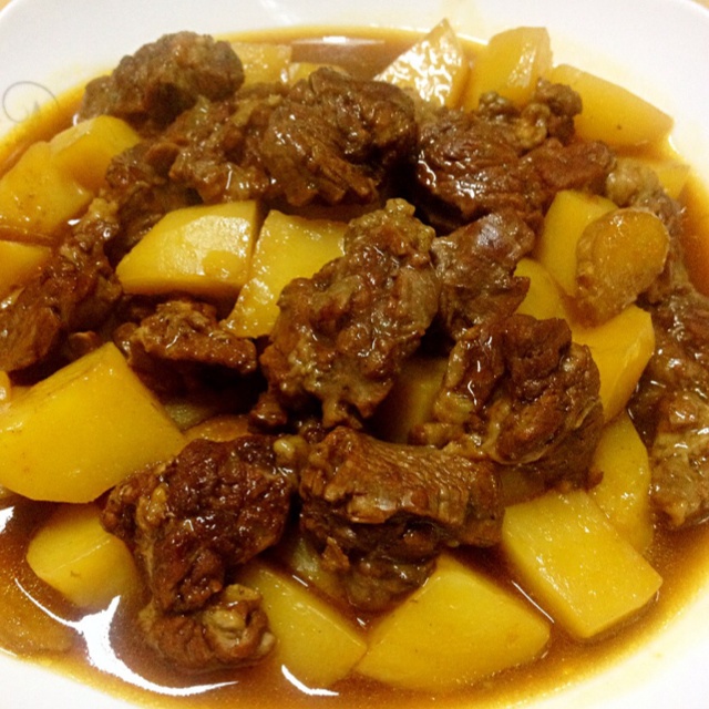 咖喱牛腩土豆