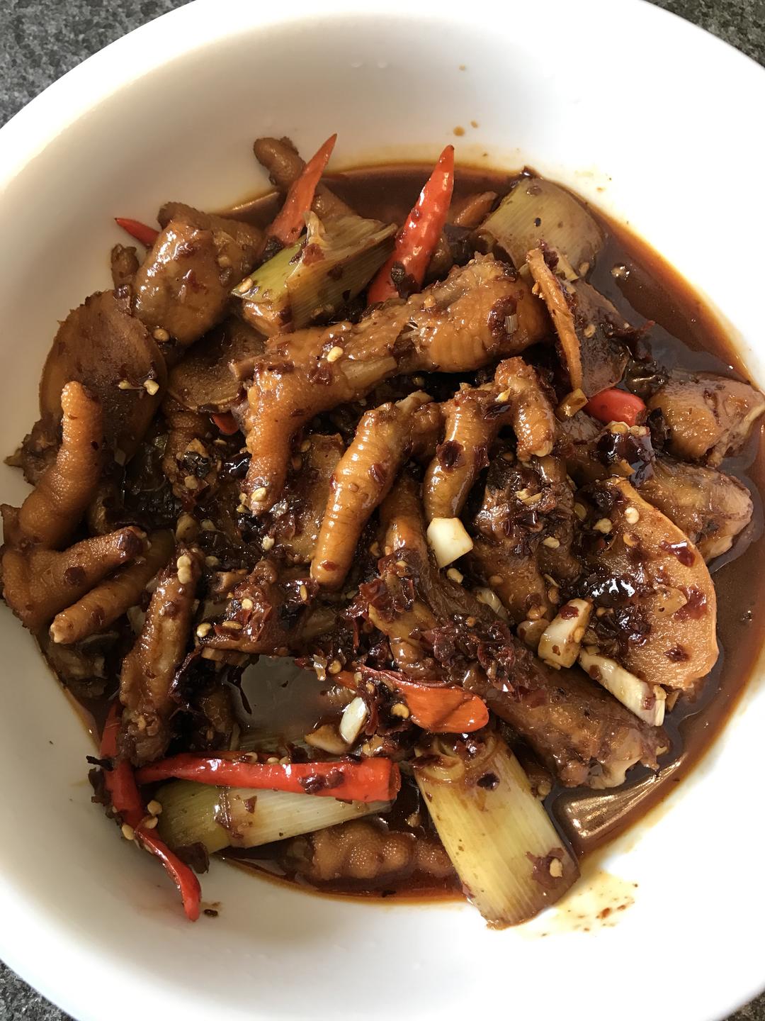 姜片辣鸡爪