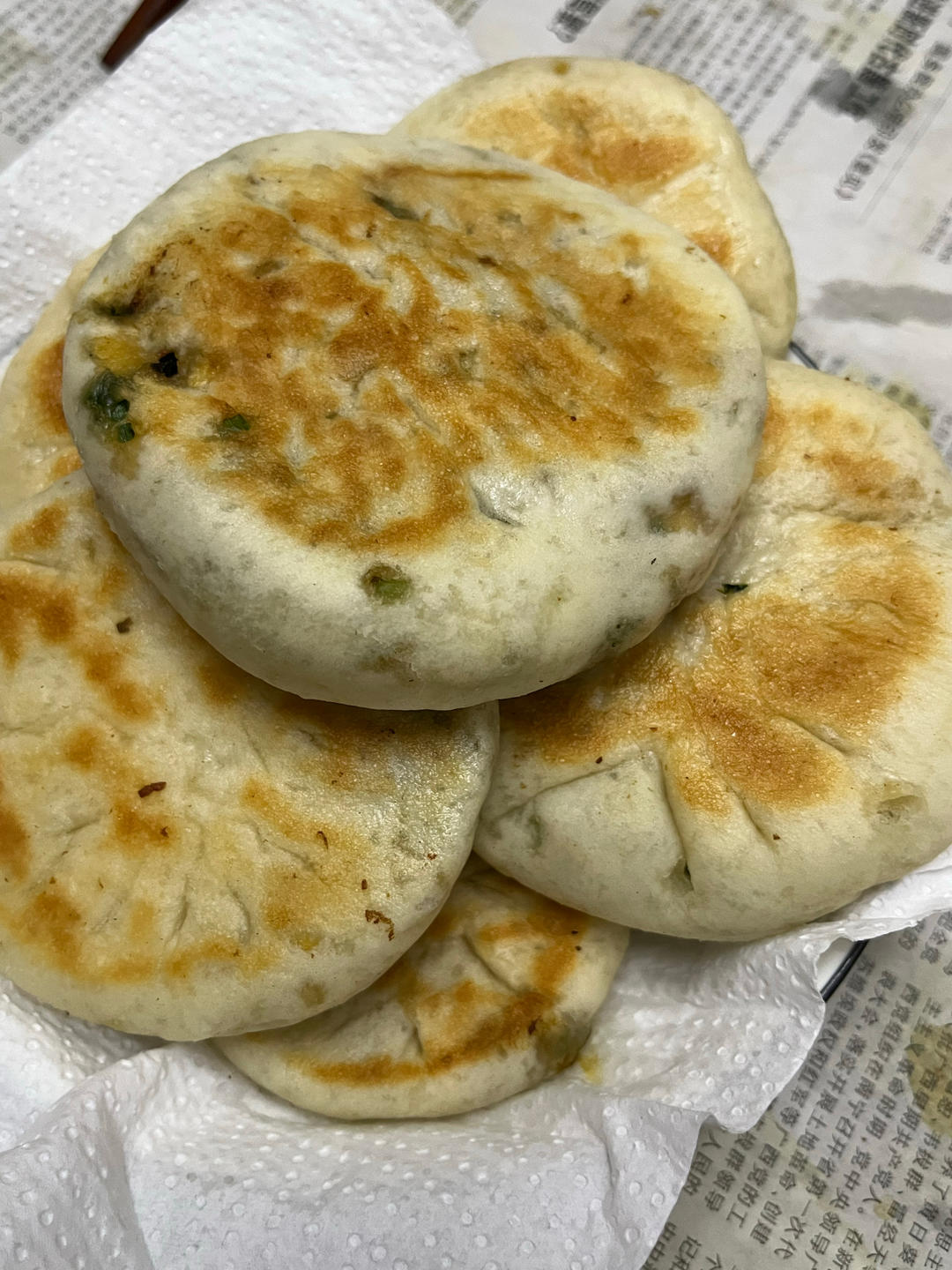 发面版韭菜盒子