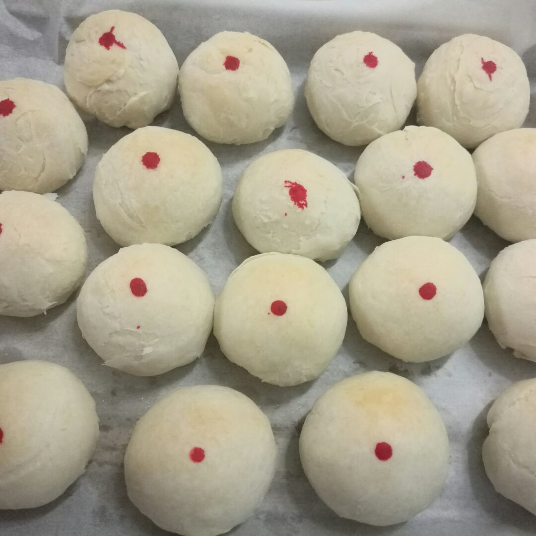 白酥皮云腿月饼