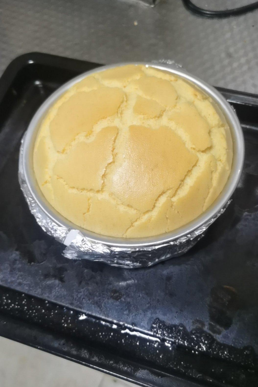 美味的鲜奶海绵蛋糕（8寸蛋糕）