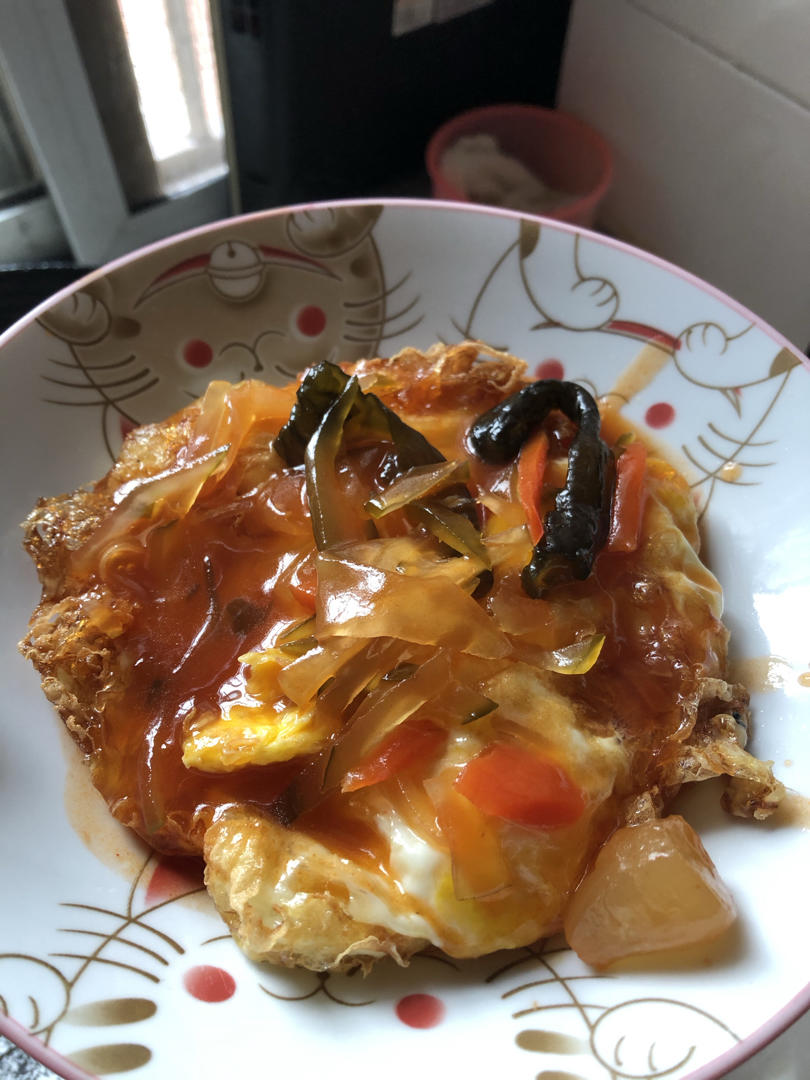 儿时的味道.五柳炸蛋