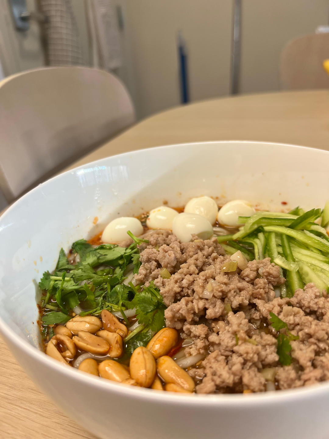 夺命肉末酸辣粉