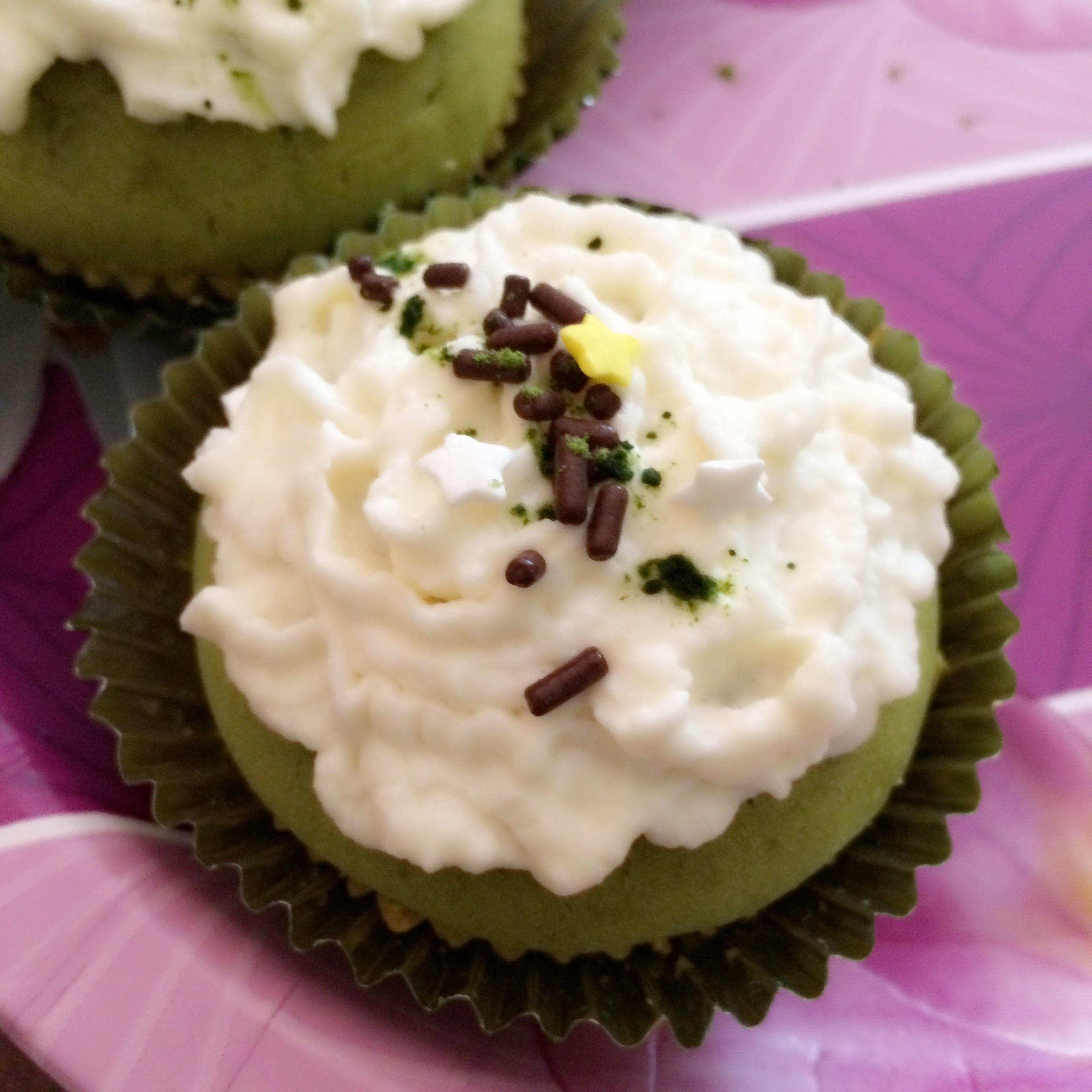 抹茶纸杯蛋糕 Green Tea Cupcake