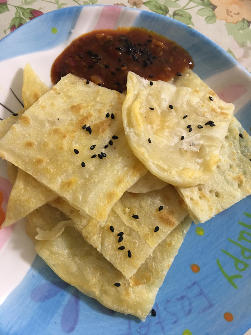 酥的掉渣的酱香饼，老公说都可以开店啦