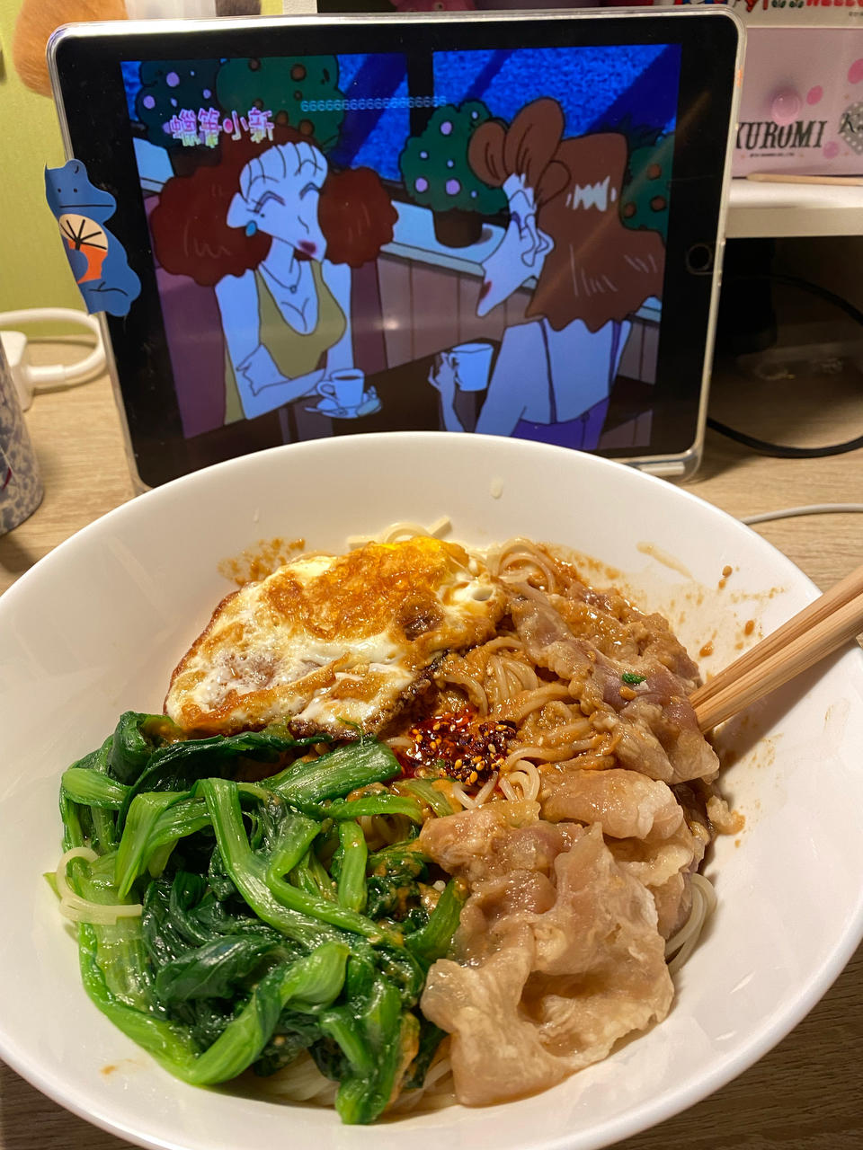 吃一次就爱上的麻酱肥牛拌面！味道绝了
