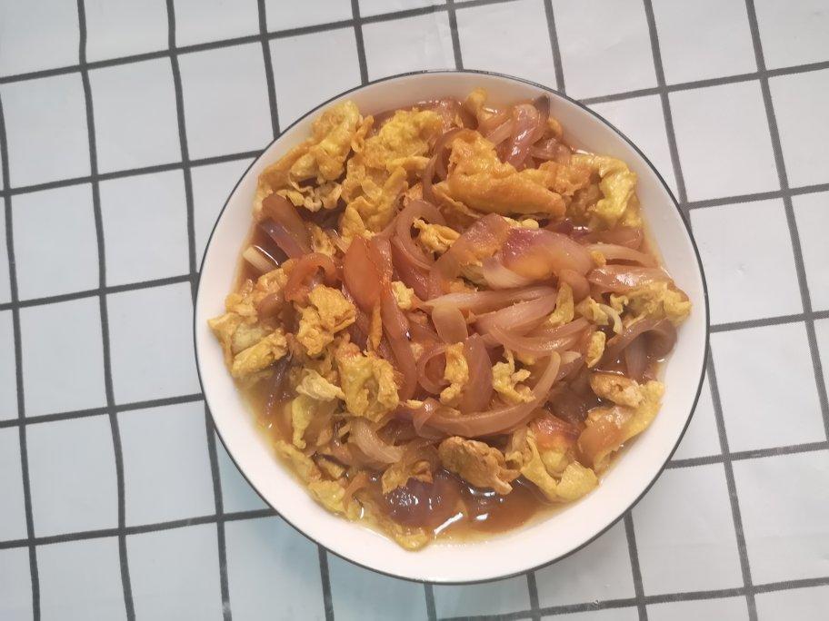 洋葱炒鸡蛋