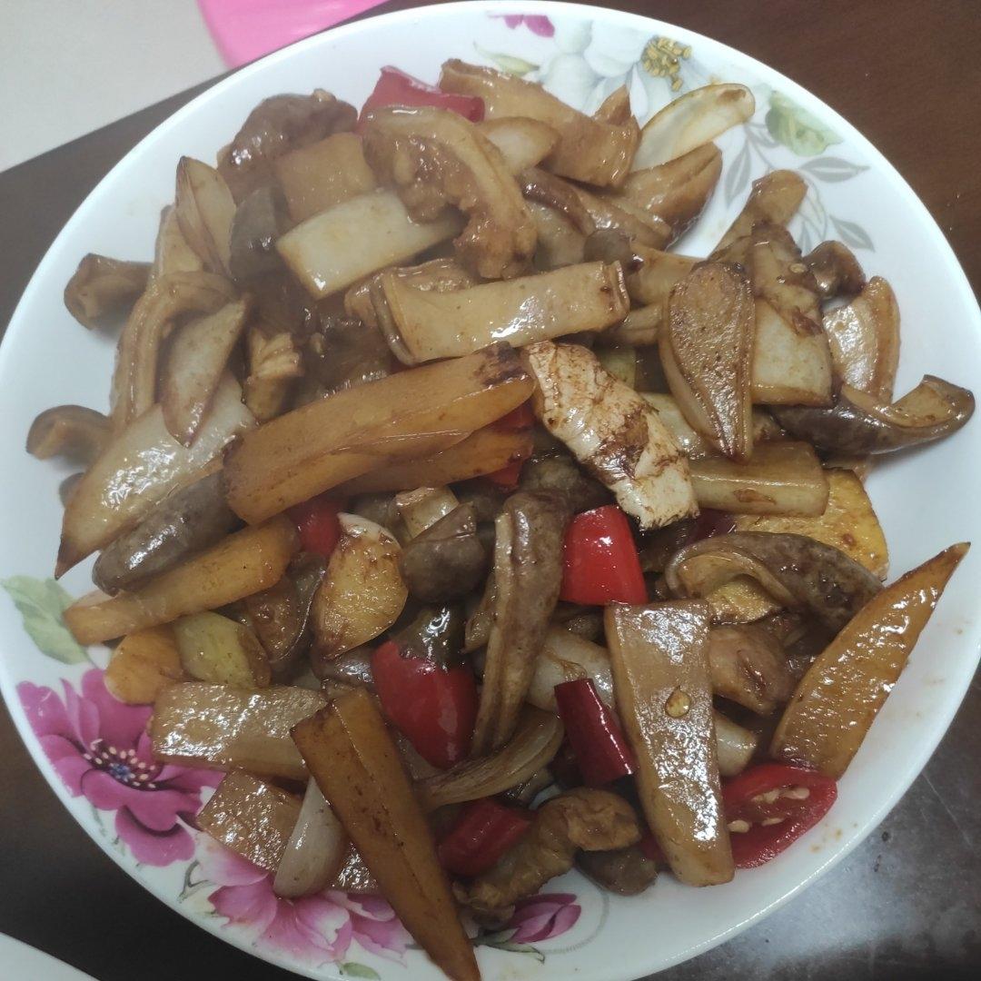 爆炒酸辣猪肚，农村酒席菜，巨好吃