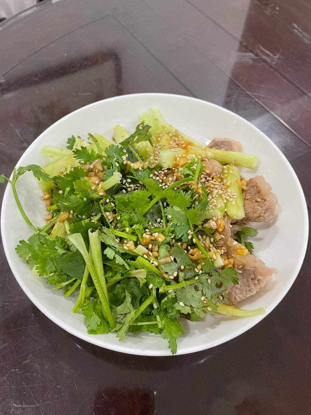 丈母娘吃了都夸的凉拌香菜牛肉