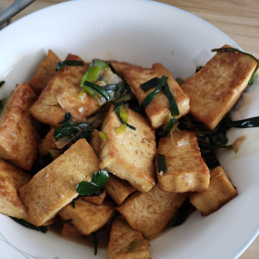 葱烧嫩豆腐
