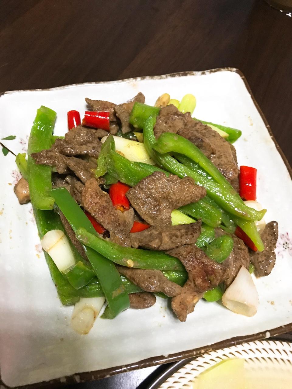 重口味的看过来--爆炒猪肝