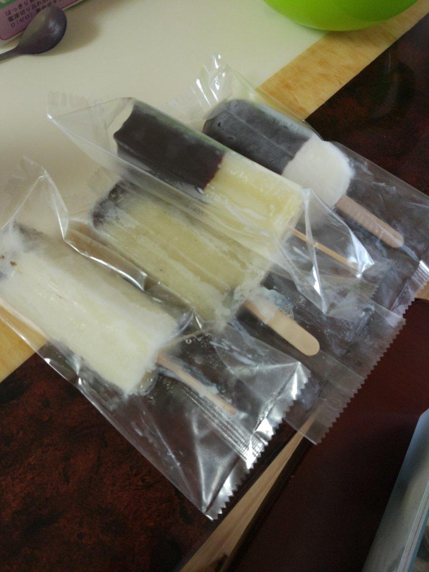 子期殇007做的提子奶油雪糕