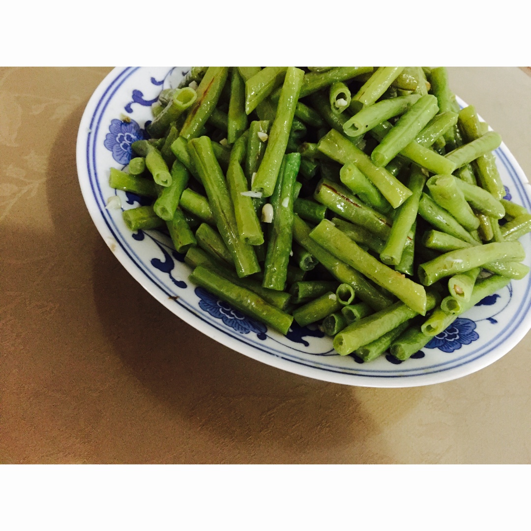 蒜泥长豇豆