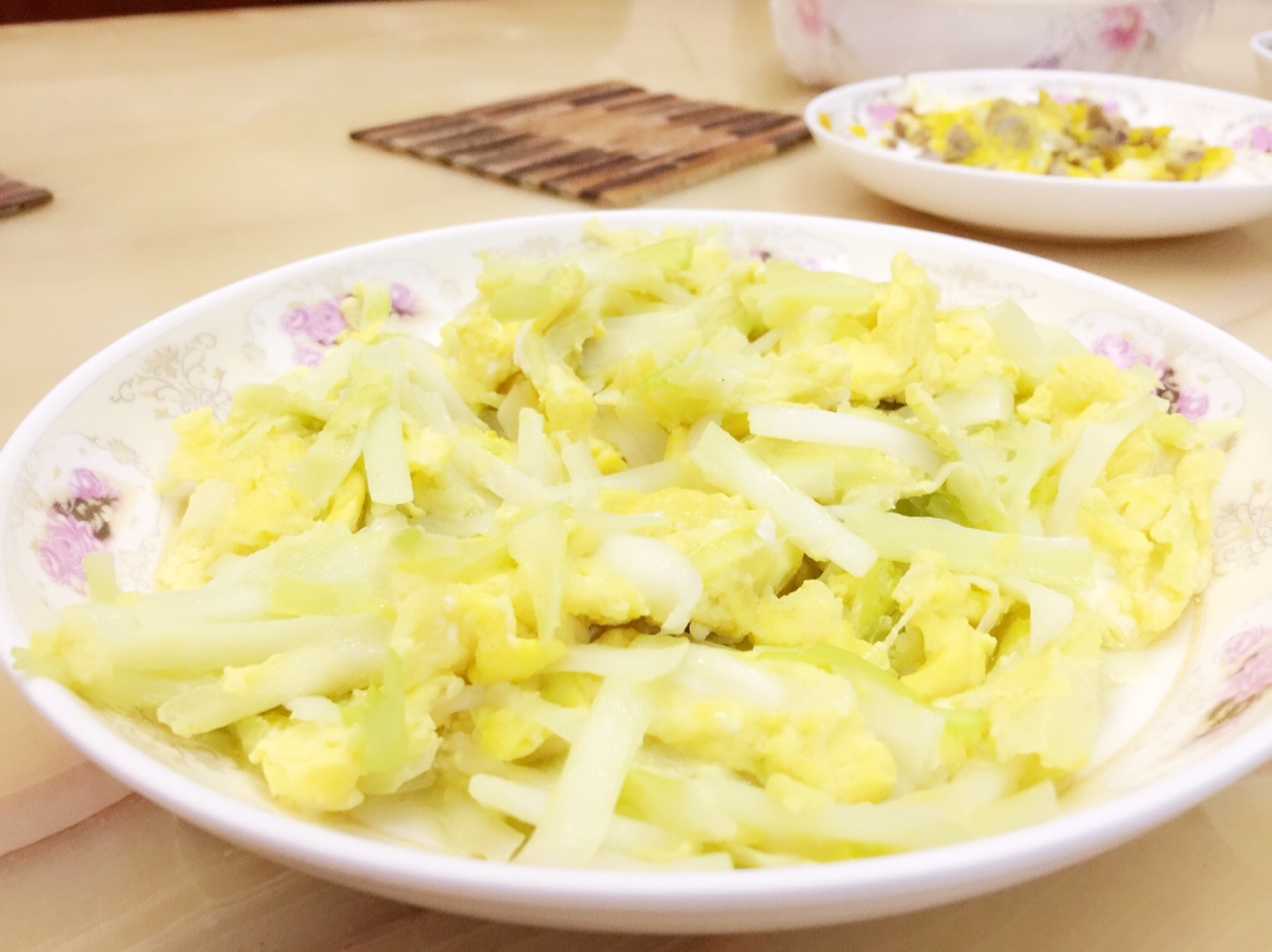 韭黄炒鸡蛋