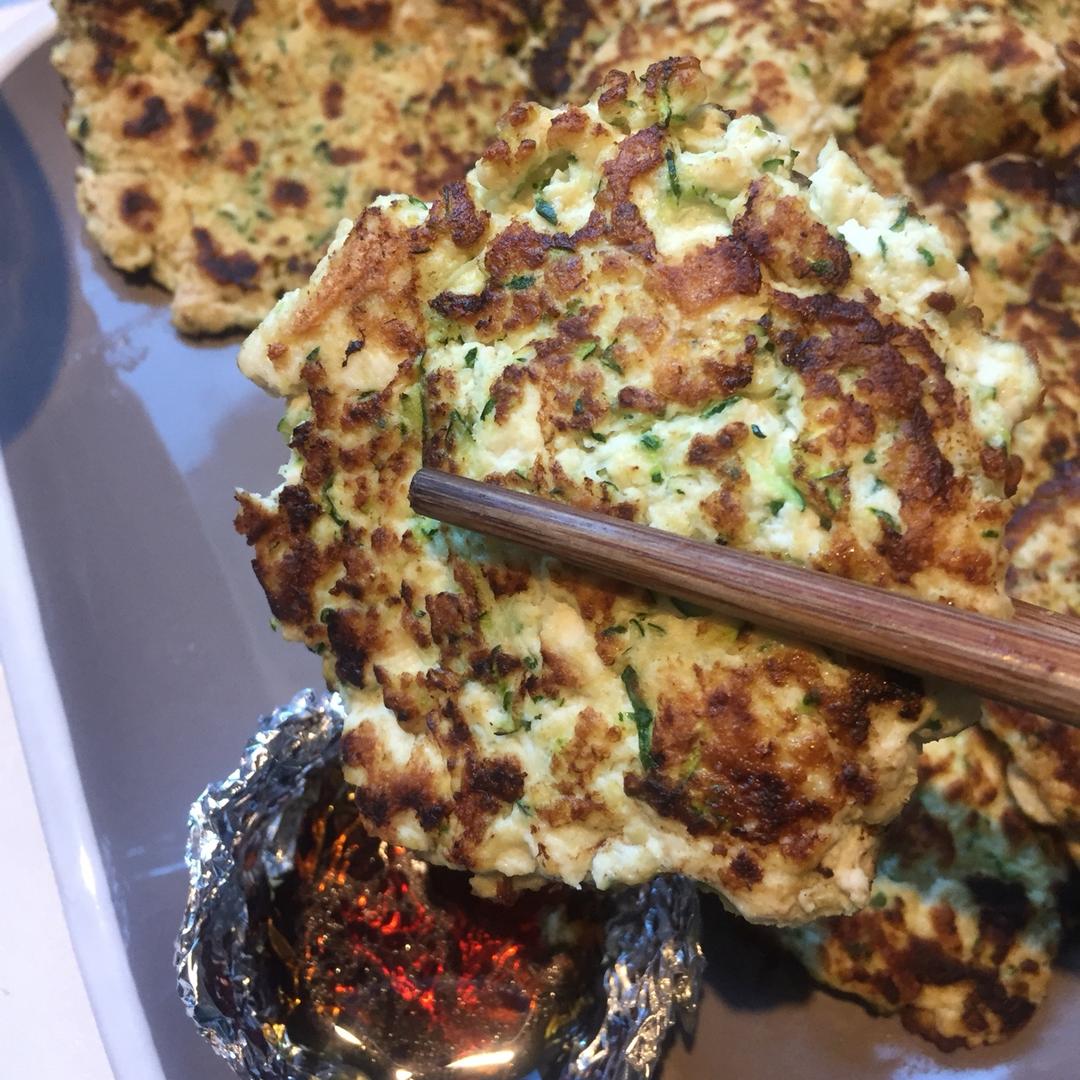 西葫芦豆腐小厚饼