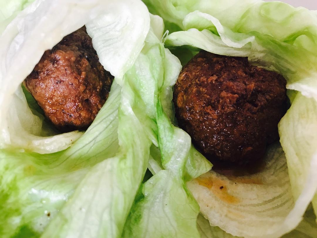 不用油炸的猪肉莲藕丸子