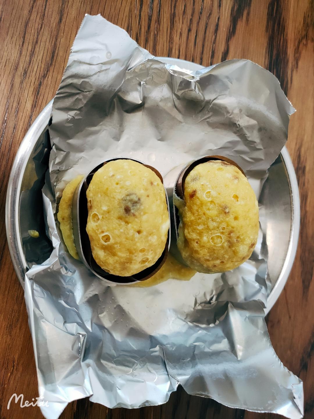 宝宝辅食-淮山红枣鸡蛋牛奶饼的做法