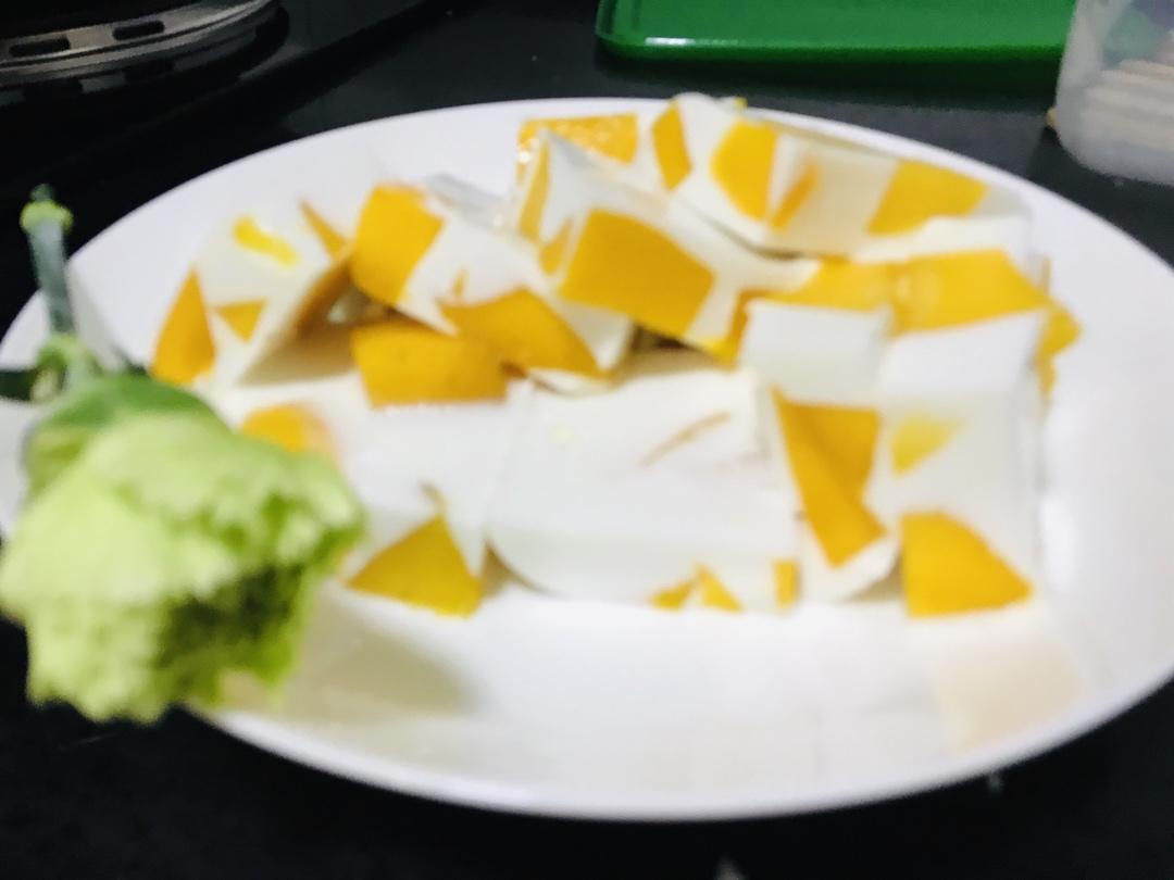 草莓芒果椰奶冻