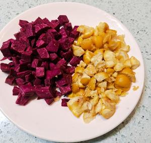 银耳，紫薯，板栗羹的做法 步骤2